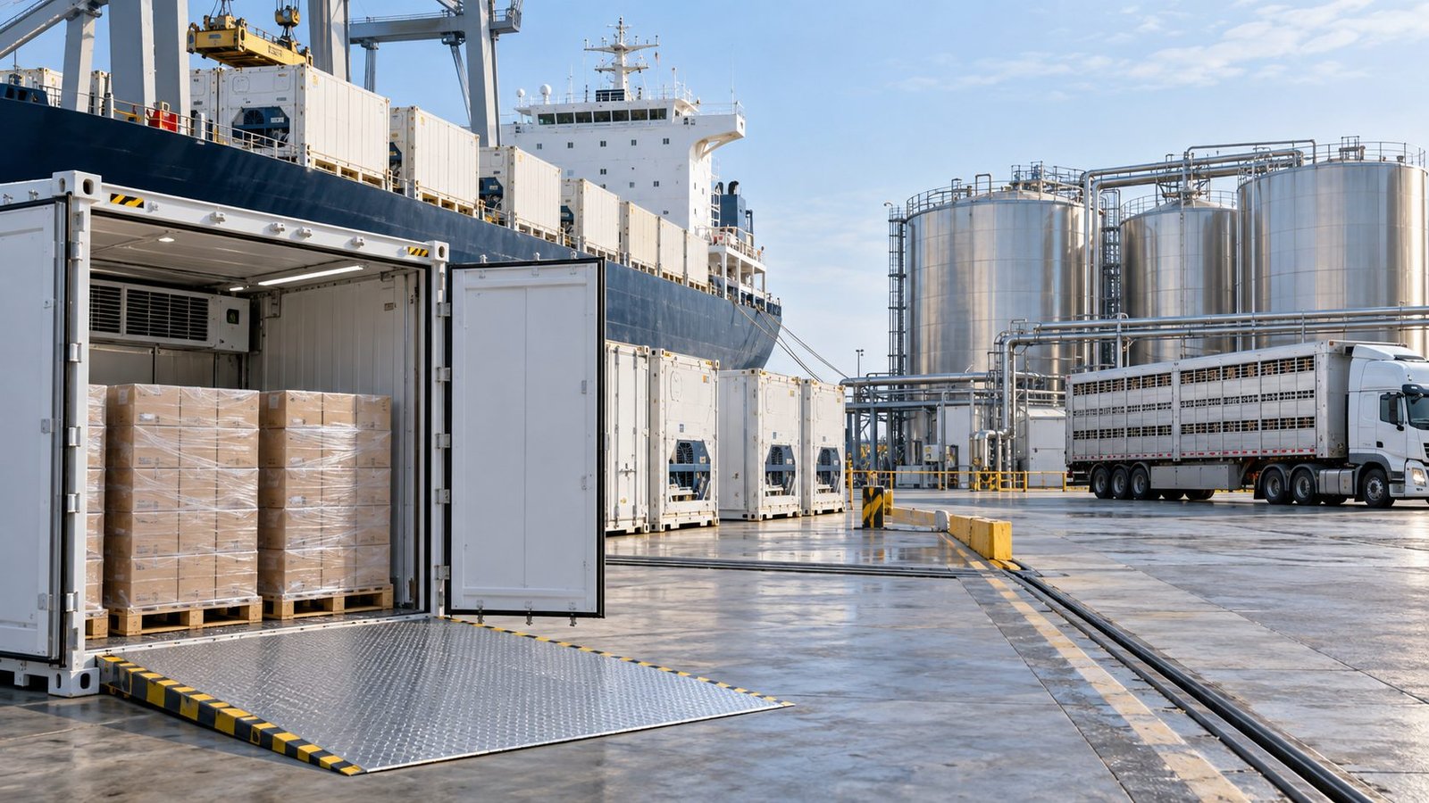 Oils and commodity logistics